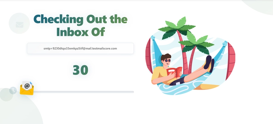 Step 2: Wait for comprehensive deliverability report generation